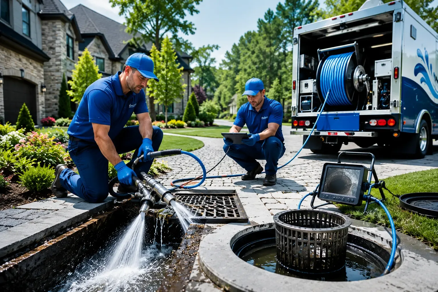 Local outdoor drain cleaning professionals in Goose Lake, IA