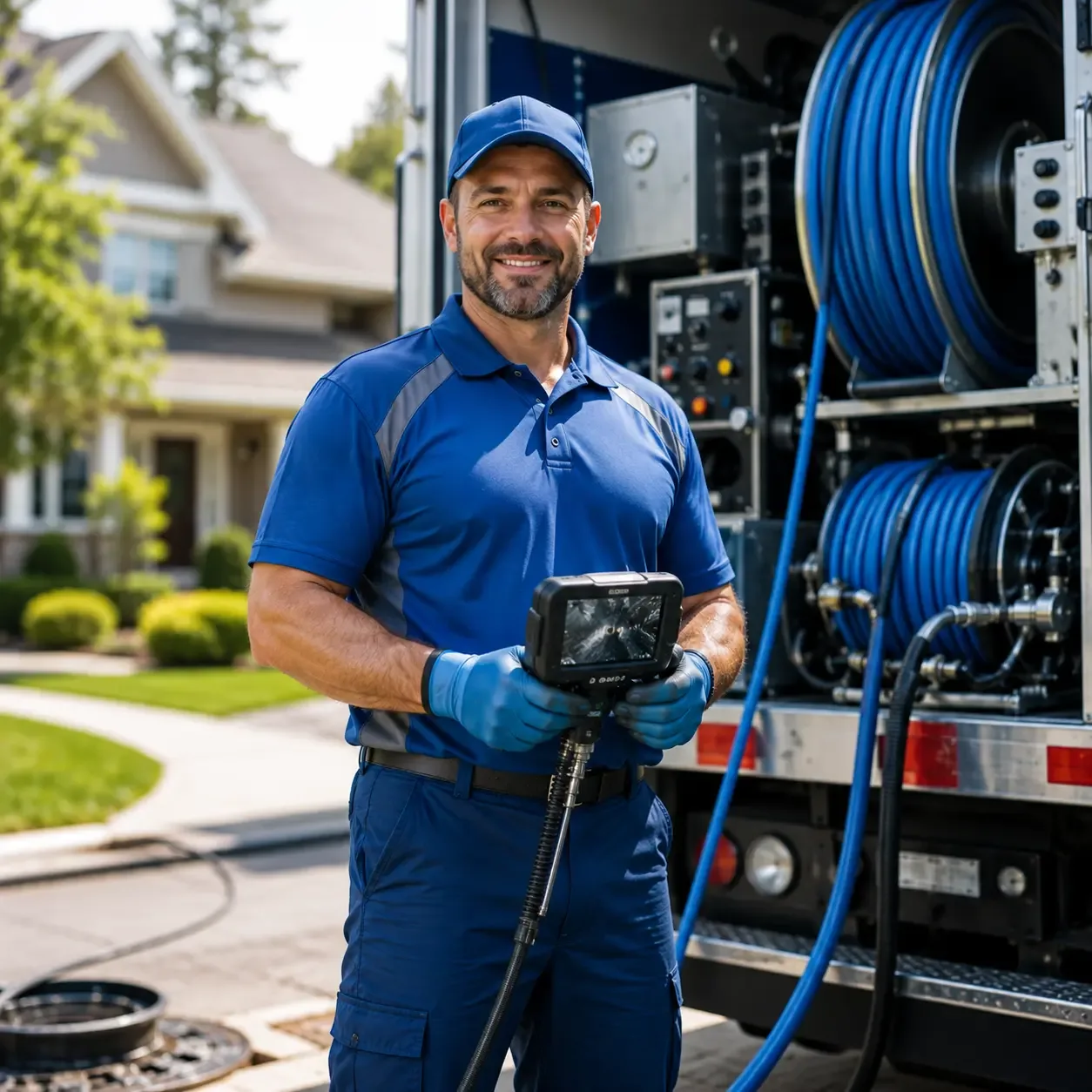 Local outdoor drain cleaning specialists in Goose Lake, IA